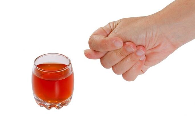 Refuse alcohol